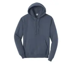 Port & Company&reg; Darks Core Fleece Pullover Hooded Sweatshirt Steel Blue