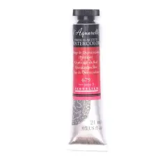Sennelier French Artists' Watercolor, 21mL 679 Quinacridone Red S3