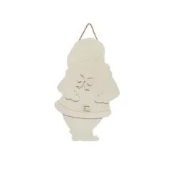 10" Santa Claus DIY Wood D&eacute;cor by Make Market&reg;