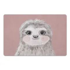 Baby Sloth 18" x 27" Floor Mat