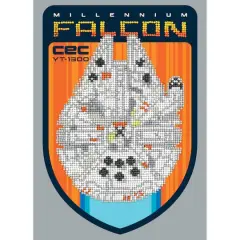 Camelot&reg; Dots Millennium Falcon Cec Yt-1300 Diamond Painting Kit
