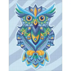 Crafting Spark Colorful Owl Diamond Painting Kit