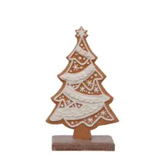7.75" Gingerbread Christmas Tree Tabletop D&eacute;cor by Ashland&reg;