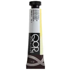 QoR&trade; Watercolor Tube, 11mL Aureolin Modern