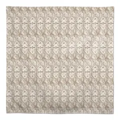 58" Regal Cream Pattern Tablecloth
