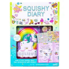 Just My Style&reg; Squishy Unicorn Diary