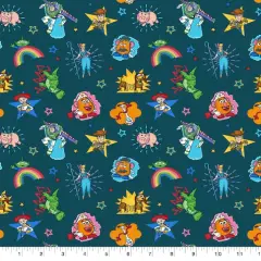 Disney Pixar Toy Story All Star Cotton Fabric