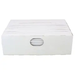 JAM Paper Home D&eacute;cor Trimmings 6" Paper Twist Ties, 2,000ct. White