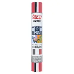 Siser&reg; Easyweed&reg; Heat Transfer Vinyl Sampler, Red, White & Black