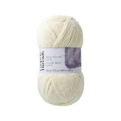 Skinny Chenille&trade; Yarn by Loops & Threads&reg; Polar Bear