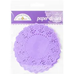 Doodlebug Design Inc.&trade; 4.5" Lilac Doilies, 75ct.