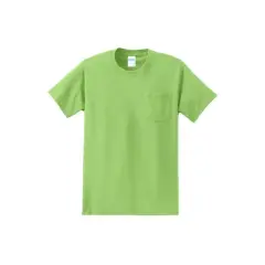 Port & Company&reg; Essential Pocket T-Shirt Lime