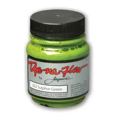 Jacquard Dye-Na-Flow Fabric Color, 2.25oz. Sulfur Green