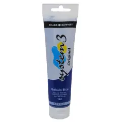 Daler-Rowney&reg; Original System 3 Acrylic, 150mL Pthalo Blue