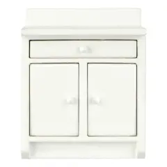 Miniature White Kitchen Cabinet by Make Market&reg;
