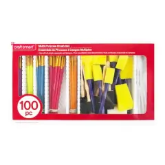 Multi-Purpose 100 Piece Brush Set by Craft Smart&reg;