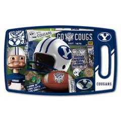 College Retro Series Cutting BoardBYU Cougars