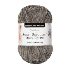 Sweet Snuggles&trade; Yarn by Loops & Threads&reg; Gray