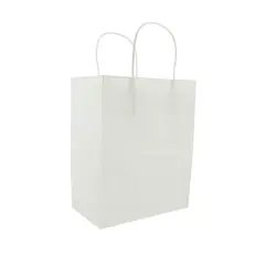 Medium White Paper Bags by Celebrate It&trade;