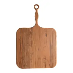Hello Honey&reg; Acacia Wood Square Cutting Board with Handle