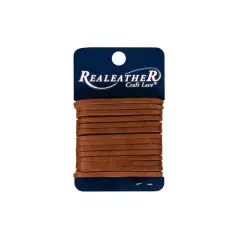 Realeather&reg; Latigo Leather Lace Medium Brown