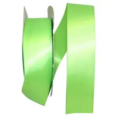 JAM Paper 1.5"x 50yd. Double Face Satin Ribbon Citrus