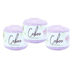 3 Pack Lion Brand&reg; Coboo&reg; Yarn Lilac