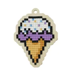 Wizardi Diamond Painting Kit Ice Cream Cone