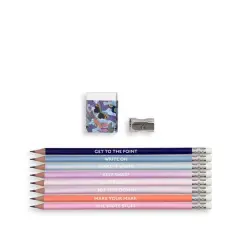 Vera Bradley&reg; Lavender Butterflies Pencil Set