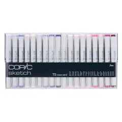 Copic&reg; Sketch 72 Color Marker Set E