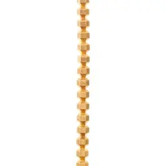 Gold Metal Rondelle Beads, 6mm by Bead Landing&trade;