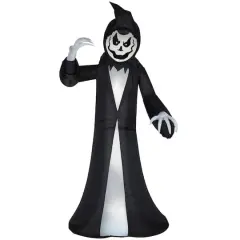 9.5ft. Airblown&reg; Inflatable Animated Head Turning Reaper