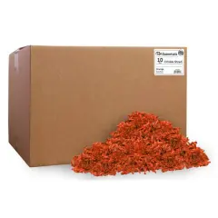 PA Essentials Crinkle Shred Box, 10lb. Orange