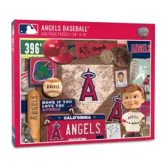 MLB Baseball Retro Series 500 Piece Puzzle Los Angeles Angels