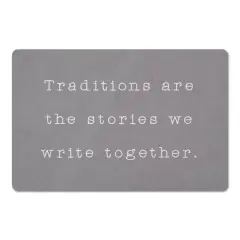 18" x 27" Traditions Together Floor Mat