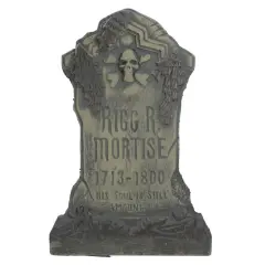 28.5" Rigg R Mortise Halloween Tombstone Yard Decoration