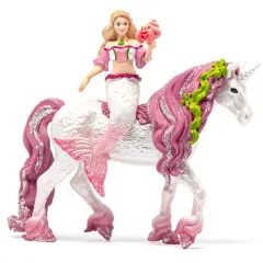 schleich&reg; Bayala&reg; Mermaid Feya Riding Underwater Unicorn Playset