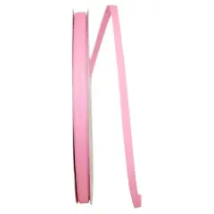JAM Paper 1/4" Grosgrain Texture Ribbon Pink