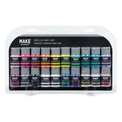 Pastel Brush-On Fabric Paint Set by Make Market&reg; 