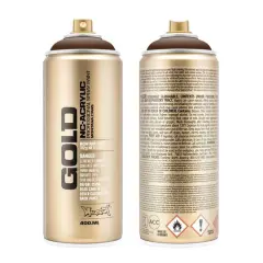 Montana&trade; Gold Acrylic Professional Spray Paint G8120 Cacao