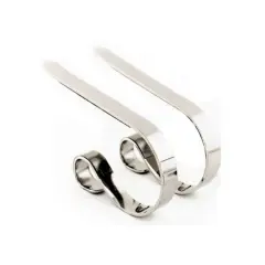 Haute Decor Silver Original MantleClip, 2ct.