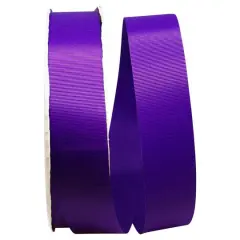 JAM Paper 1.5" x 100yd. Grosgrain Allure Ribbon Purple