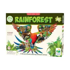 Wildlife World Puzzle - Rainforest: 200 Pcs