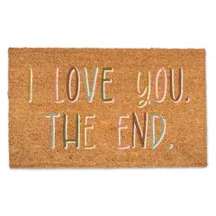 I Love You the End Doormat