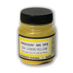 Jacquard&reg; Procion&reg; MX Dye, 0.66oz. 004 Lemon Yellow