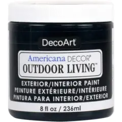DecoArt&reg; Americana D&eacute;cor&reg; Outdoor Living Paint, 8oz. Iron Gate