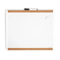 U Brands PINIT White 20" x 16 Magnetic Dry Erase Board