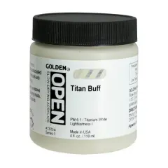 Golden&reg; OPEN Acrylics, 4oz. Titan Buff
