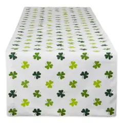 DII&reg; 108" Shamrock Shake Print Table Runner