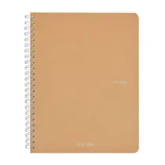 Fabriano&reg; EcoQua Spiral Bound Lined Notebook Beige